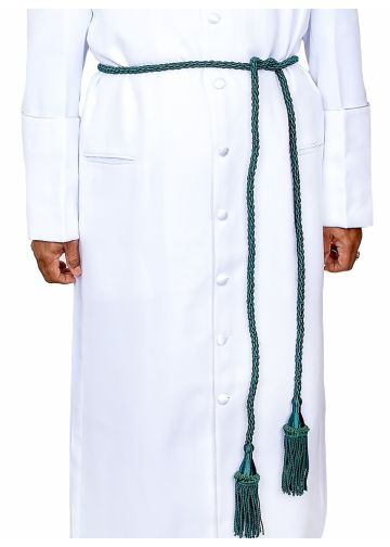 Clergy Cincture Cord (Green)