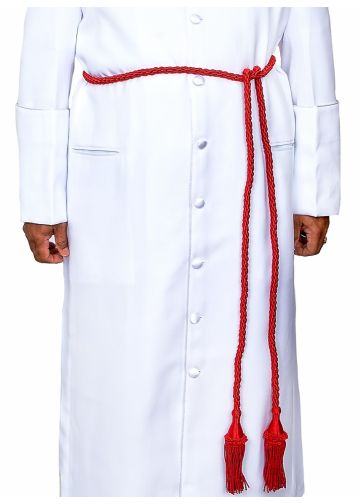 Clergy Cincture Cord (Red)