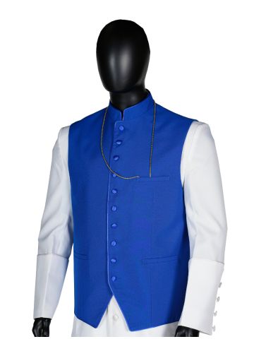 Clergy Vest (Royal Blue)