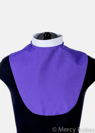 Mens Clerical Dickey (Purple)