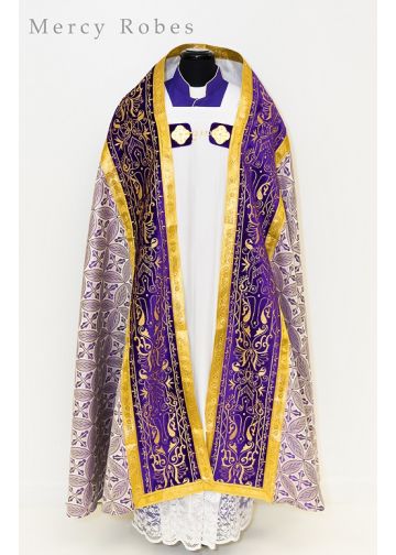 Bishop Roman Cope Style Cm6000 (Purple/Gold)