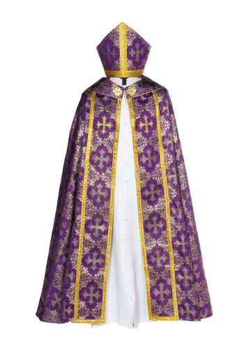 Cope & Mitre Style 08222028 (Purple/Gold 4th Lt)