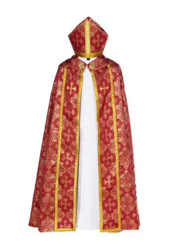 Cope & Mitre Style 08222028 (Red/Gold 4th Lt)