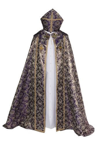 Cope & Mitre Style 09032024 (Purple/Gold Brocade Lt)