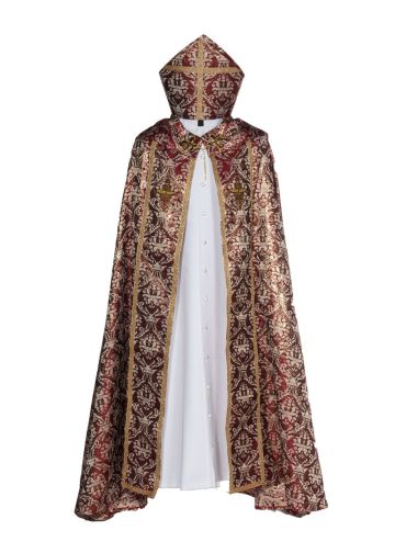Cope & Mitre Style 09032024 (Red/Gold Brocade Lt)
