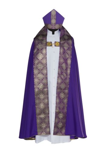 Cope & Mitre Style Mr202409 (Purple/Purple-Gold 4Th Lt Design)