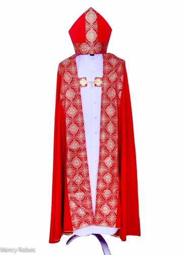 Cope & Mitre Style Mr202409 (Red/Red-Gold 4Th LT Design)