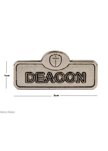Deacon Cross Lapel Pin 02
