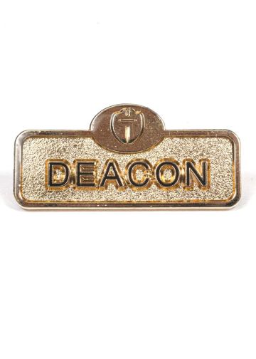 Deacon Cross Lapel Pin 07