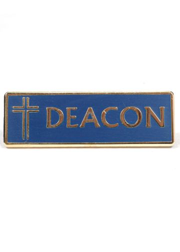 Deacon Cross Lapel Pin 08