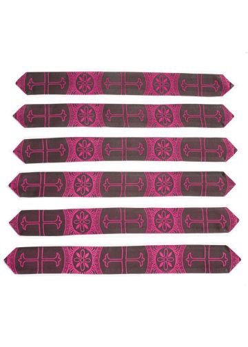 Doctoral Bars 018 (Fuchsia/Black LT)