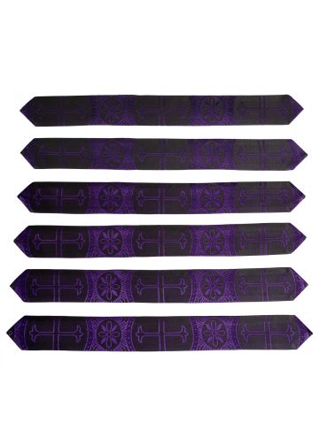 Doctoral Bars Style 05 (Black/Purple LT)