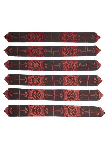 Doctoral Bars Style 07 (Black/Red LT)