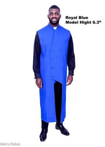 Double Breasted Chimere Style 041724 (Royal Blue)