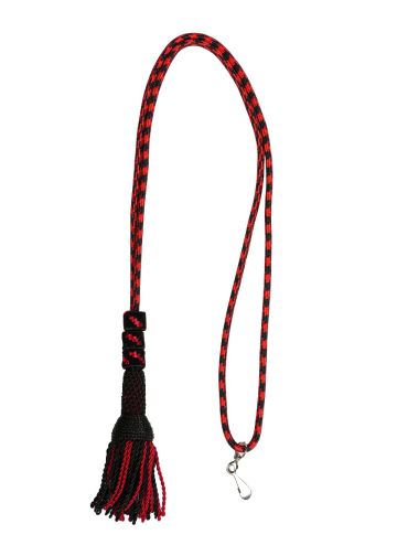 Bishop Tassel Pectoral Cord Style 01 (Black/Red)