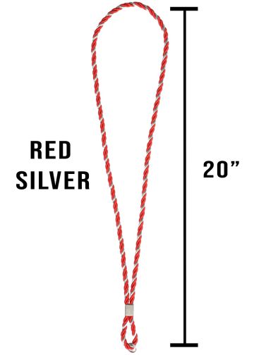 Clergy Cord (Red/Silver) Style 03