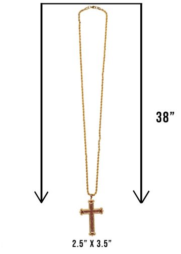 Pectoral Cross With Chain Style Subs940 G R