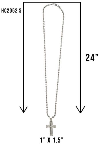 Womens Pectoral Cross With Chain HC2052 (S )