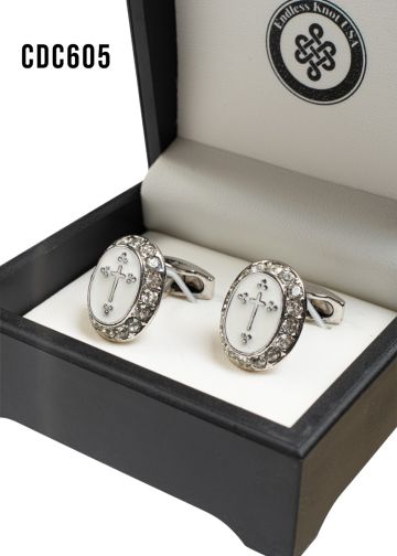 RELIGIOUS  CROSS CUFFLINK CDC605