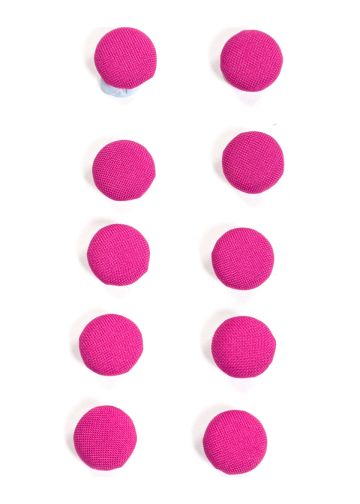 Buttons (Plain Fuchsia) 093