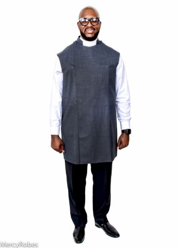 APRON EXCLUSIVE SS FABRIC  (DARK GREY)