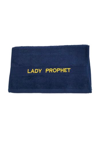 Preaching Hand Towel Lady Prophet (Navy/Gold)
