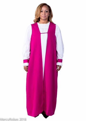 Womens Traditional Chimere (Fuchsia)