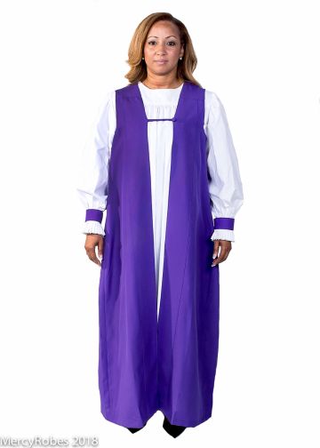 Womens Rochet With Chimere Set (Roman Purple)