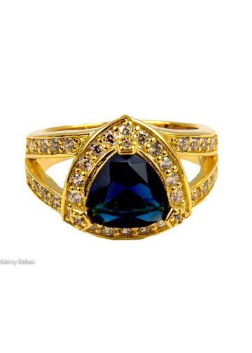 Womens Clergy Ring Subs432 G-Royal