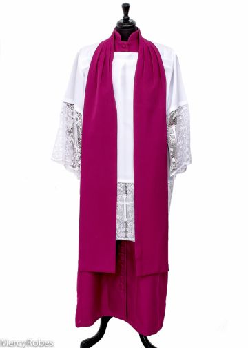 Womens Clergy Vestment COGRP2020 (Red Purple 02)