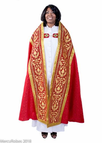 Womens Cope & Mitre Style 2019 (Red/Gold)