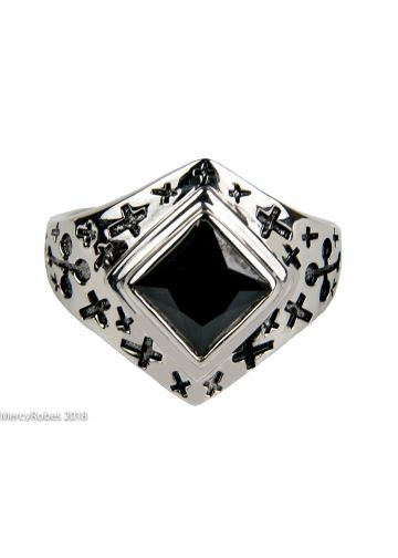 Womens Pastor Clergy Ring Style Subs961 (S B)