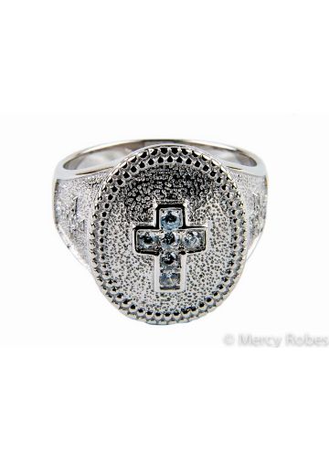 Womens Clergy Ring Style Subs949 (S W)