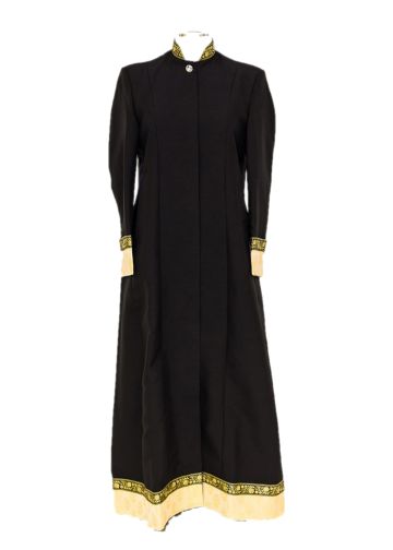 Womens Robe LR106 (Black/Gold)