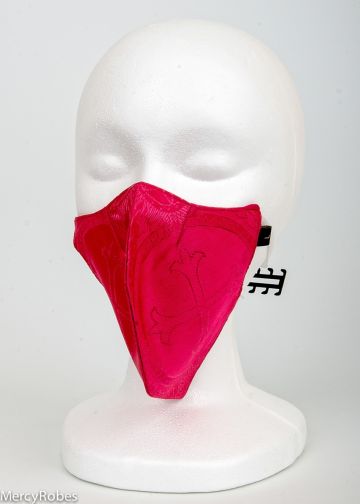 Liturgical Face Mask Fuchsia Lt
