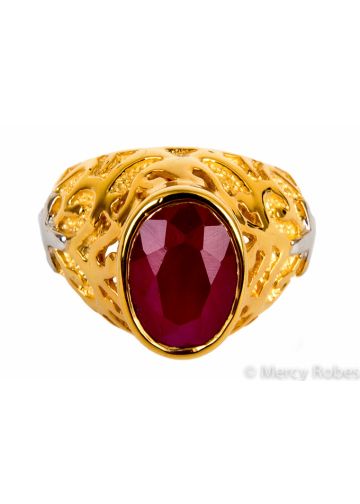 Clergy Apostle Ring Style 2019 G-R (Red Ruby)