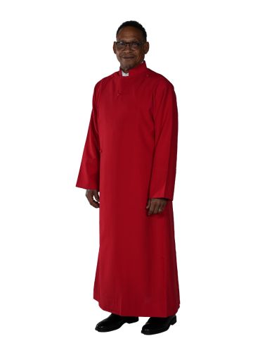 Mens Anglican Cassock Robe (Red)