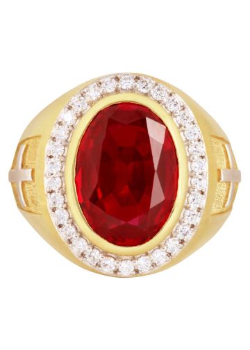 Mens Apostle Ring Style mrg2202 (G Red)