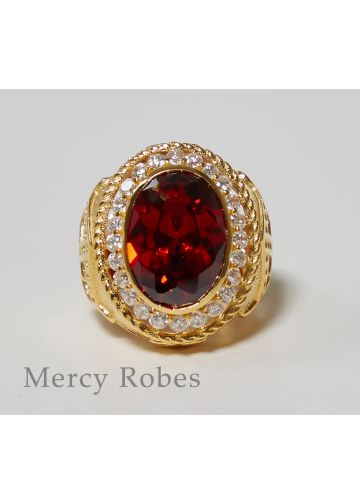 Mens Clergy Apostle Ring Style Subs860 G-R