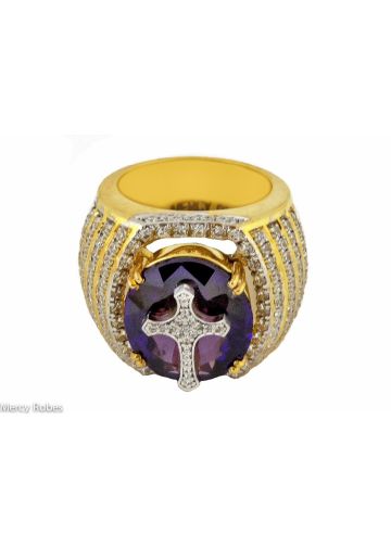 Mens Bishop Ring Style 2035 (G P) ( R1S6) 
