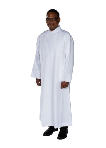 Mens Cassock-Alb (White)