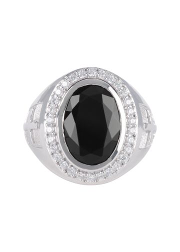 Mens Clergy Pastor Ring MRG2201 (S Black)
