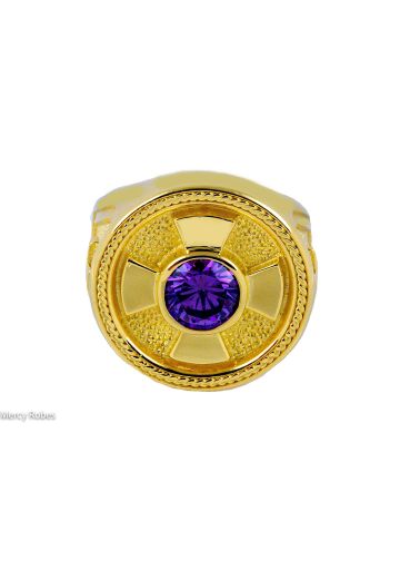 Mens Clergy Ring Style Subt457 (G P)