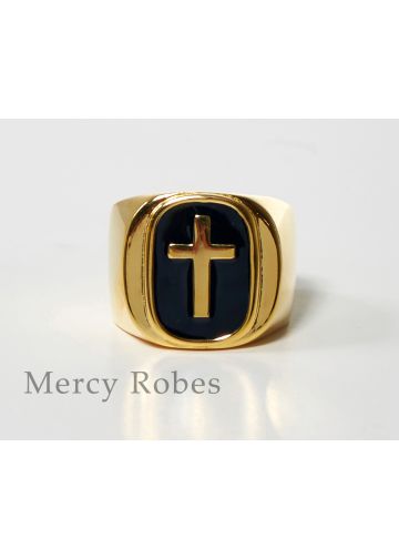 Mens Pastors Clergy Ring Style Subs873 G B
