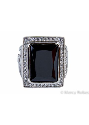 Mens Clergy Ring Style Subs710 S-B