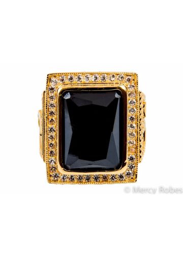 Mens Clergy Ring Style Subs710 G-B