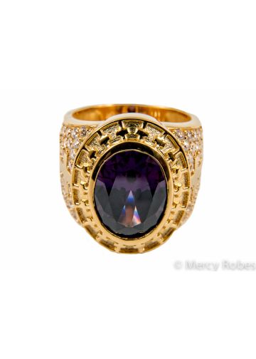 Mens Clergy Ring Style Subs806 (G-P)