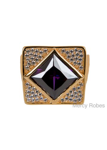 Clergy Bishop Ring Style Subs687 (G Purple)