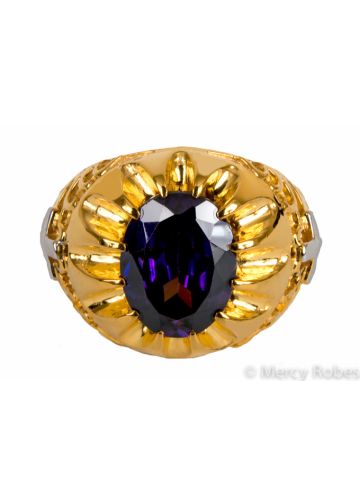 Clergy Bishop Ring Style Mgr2022 G-P (Purple Amethyst)