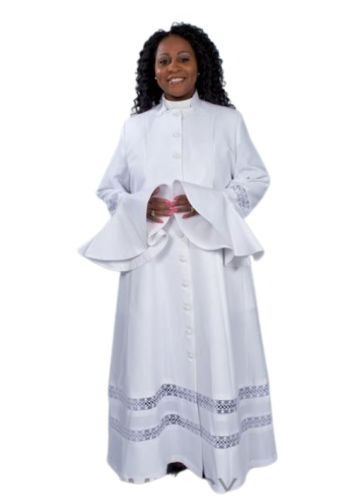 Womens Robe Style LR139 (White/White)